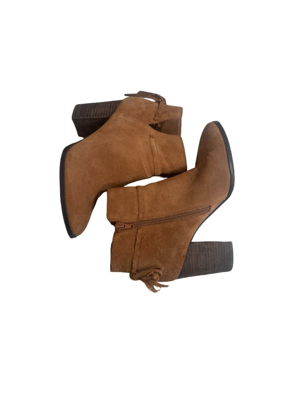 Suede Ankle Booties Size 8.5